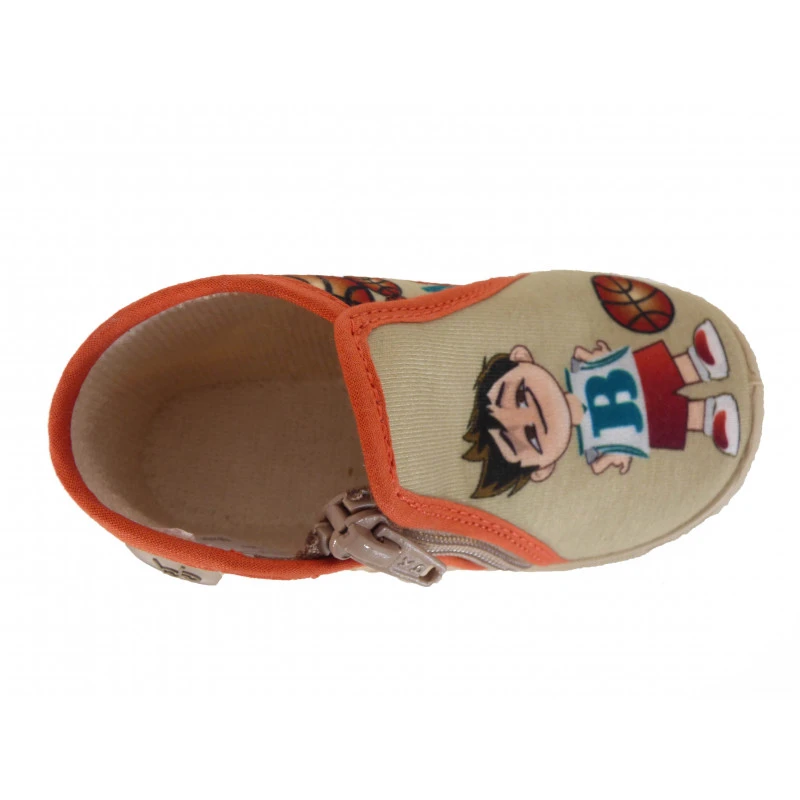 Chaussons Garçon Bébé Babybotte à Zip Basketteur – Image 4