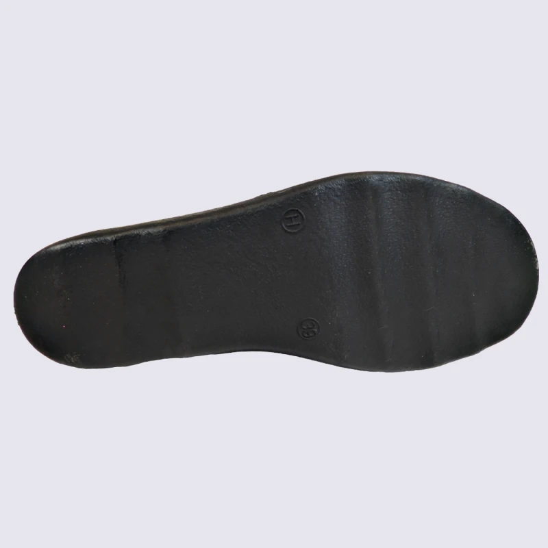Chaussons Josef Seibel, Chaussons D'hiver à Velcro Femme Noir – Image 4