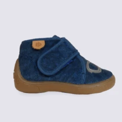 Chaussons Pour Bébé à Velcro Motif Lunette Jeans