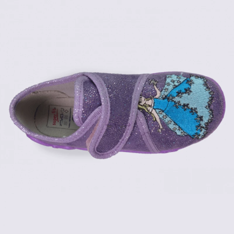 Chaussons Pour Fille Superfit à Velcro Motif Princesse – Image 3