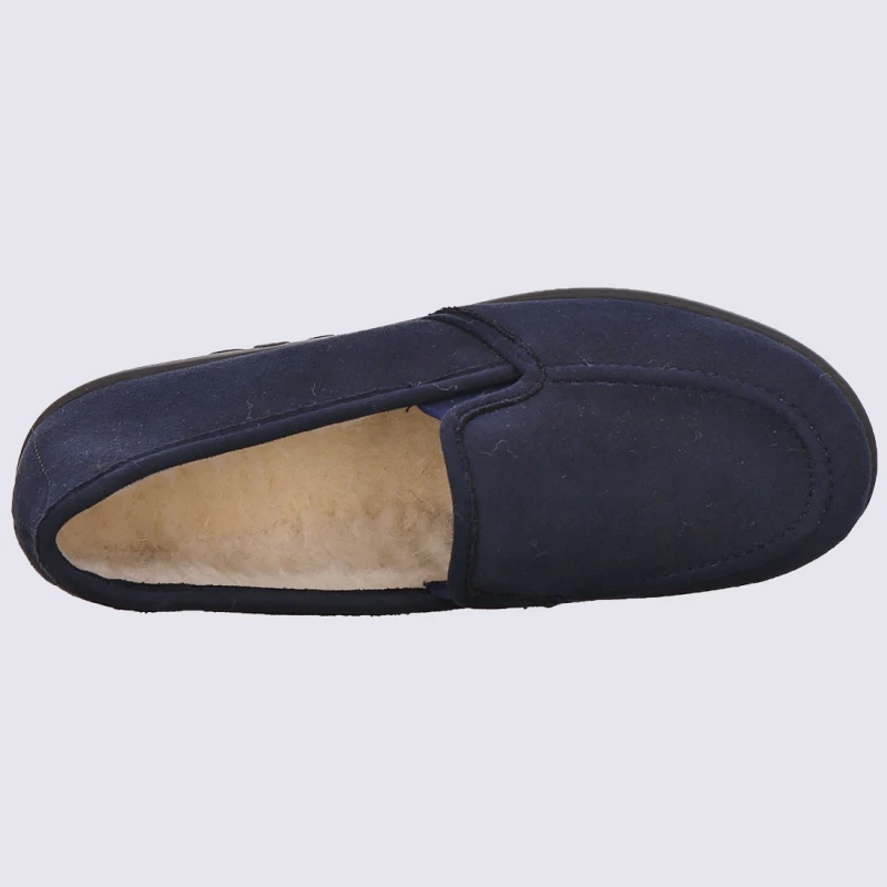 Chaussons Rohde, Slippers Confortables Femme Bleu – Image 3