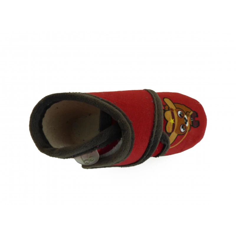 Chaussons Rouge Garçon Babybotte à Velcro Cowboy – Image 3