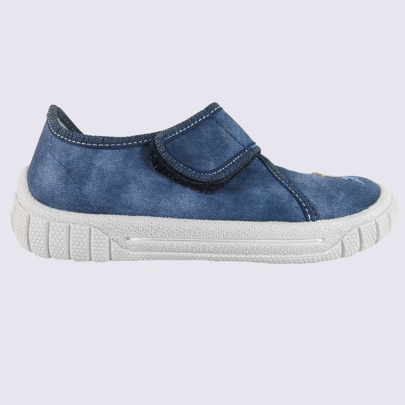 Chaussons Superfit, Chaussons Ă Velcros Mixtes Voilier Bleu