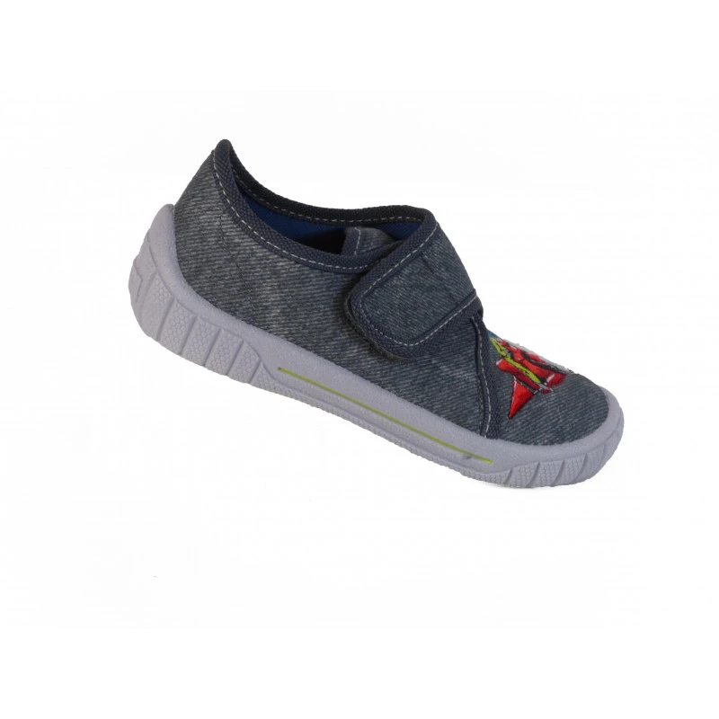 Chaussons Superfit Garçon Gris Motard