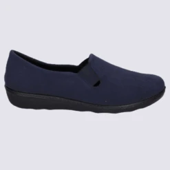Chaussons Westland By Josef Seibel, Chaussons Confortables Femme Bleu Marine
