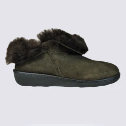 Chaussons Westland By Josef Seibel, Chaussons Fourrés Femme Moka