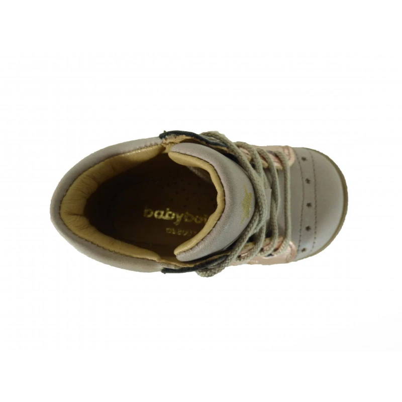 Chaussure De Ville Fille Babybotte En Cuir à Renfort – Image 3