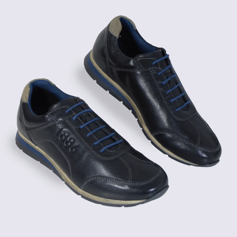 Chaussure Josef Seibel En Cuir Noir Confort – Image 2