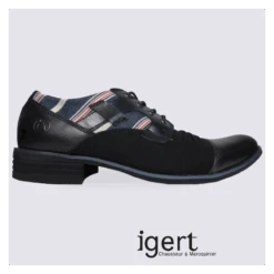 Chaussure Kdopa, Chaussures De Ville Homme En Cuir Noir