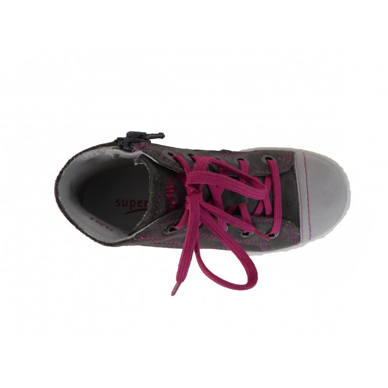 Chaussure Montante Superfit Fille En Cuir à Zip – Image 3