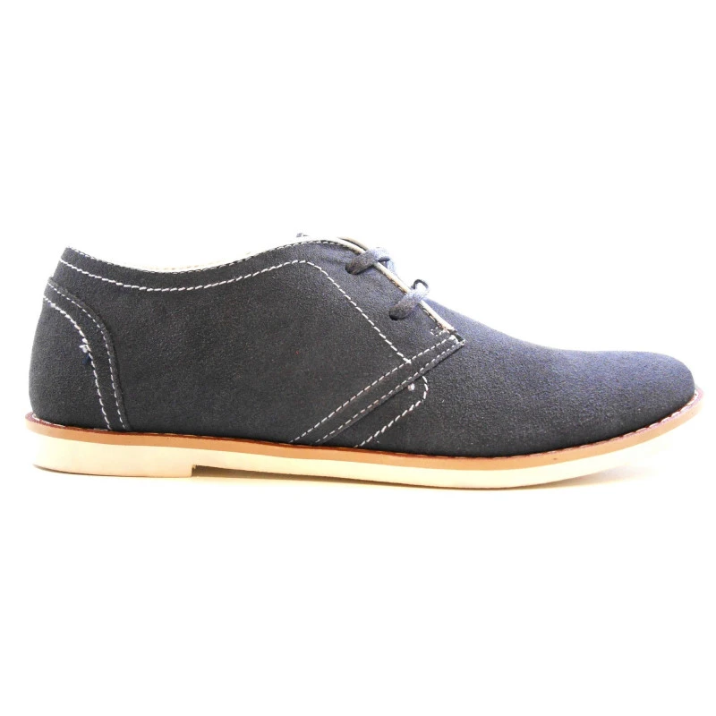 Chaussure Pour Homme En Cuir Bleu Kdopa – Image 2
