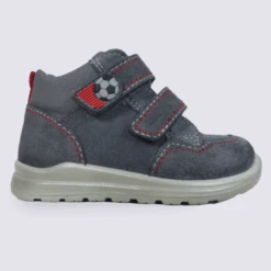 Chaussures à Scratch Superfit Bébé Garçon En Cuir Motif Foot