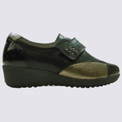 Chaussures Arima, Chaussures A Scratch Chic Femme En Cuir Noir