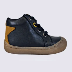 Chaussures Bellamy, Chaussures à Lacets Garçon En Cuir Marine