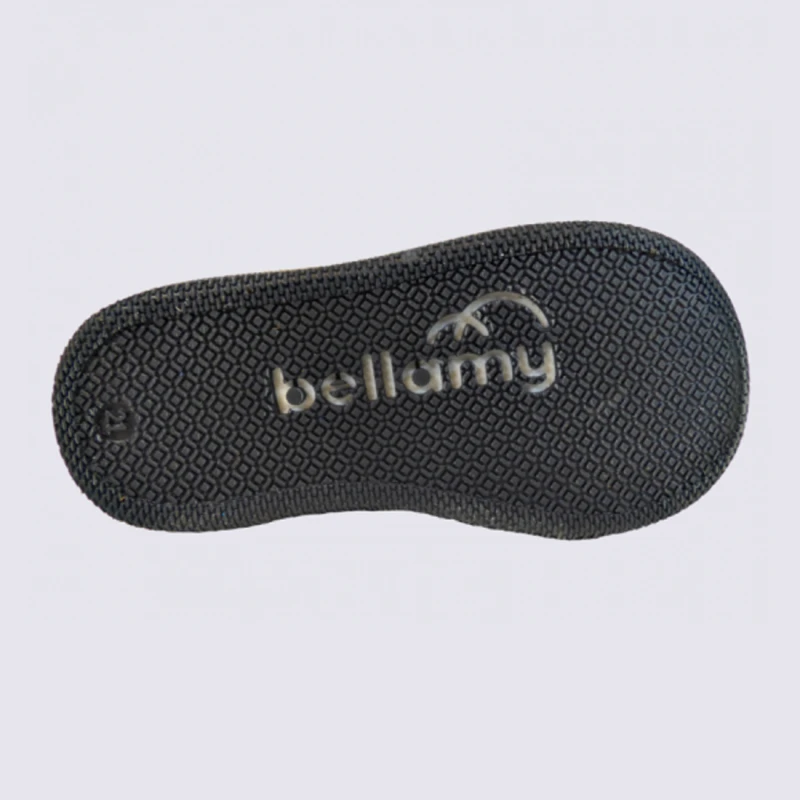 Chaussures Bellamy, Chaussures à Velcros Bébé En Cuir Bleu – Image 4