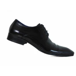 Chaussures De Ville Kdopa En Cuir Noir Tendance