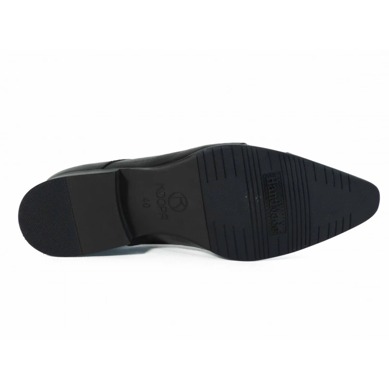 Chaussures De Ville Kdopa En Cuir Noir Tendance – Image 4