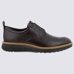 Chaussures Ecco, Chaussures Ă Lacets Homme En Cuir Moka