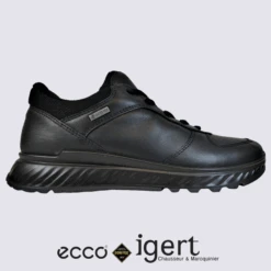 Chaussures Ecco, Chaussures Confortables Homme En Cuir Noir