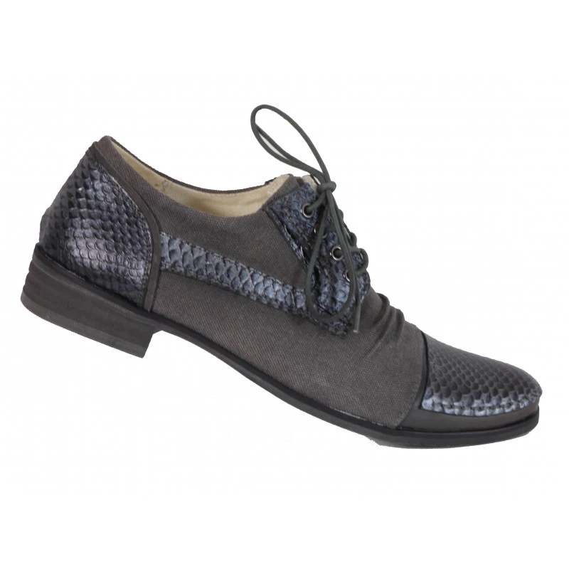Chaussures En Cuir Kdopa Gris Homme Tendance