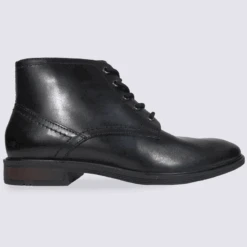 Chaussures Hautes Pour Homme Josef Seibel En Cuir Noir