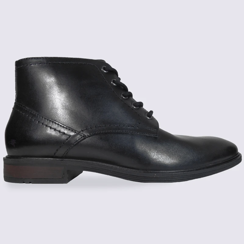 Chaussures Hautes Pour Homme Josef Seibel En Cuir Noir