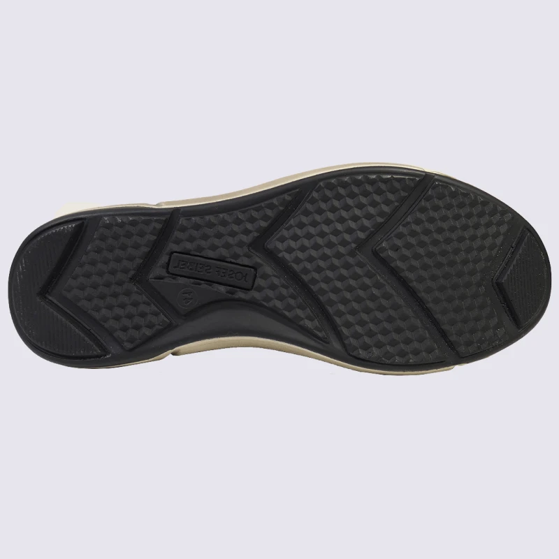 Chaussures Josef Seibel, Chaussures Sportives Homme En Cuir Bleu – Image 4