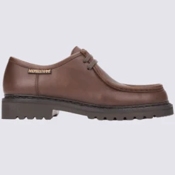 Chaussures Mephisto, Chaussures Cousu Norvégien Homme En Cuir Marron