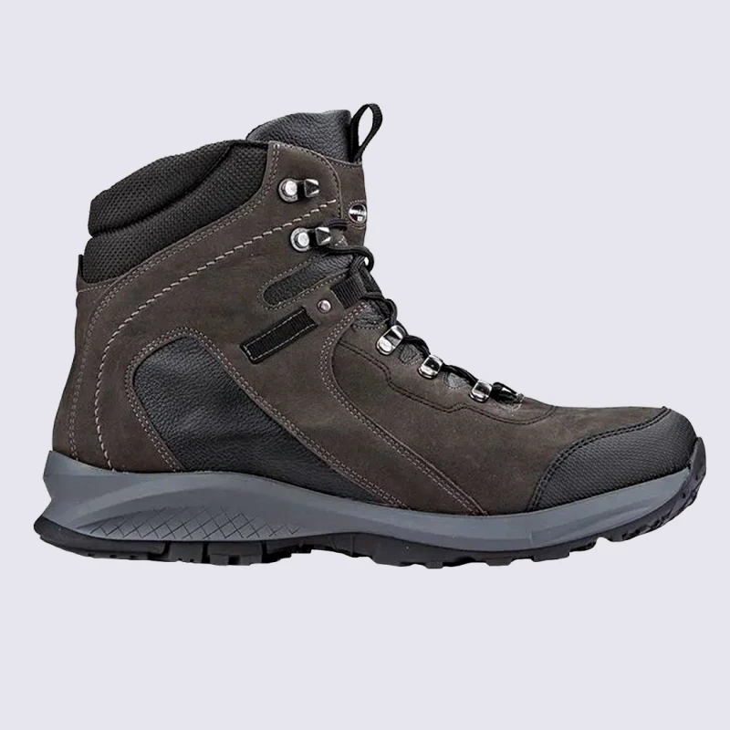 Chaussures Waldlaufer, Chaussures Ă Lacets Homme En Cuir Noir