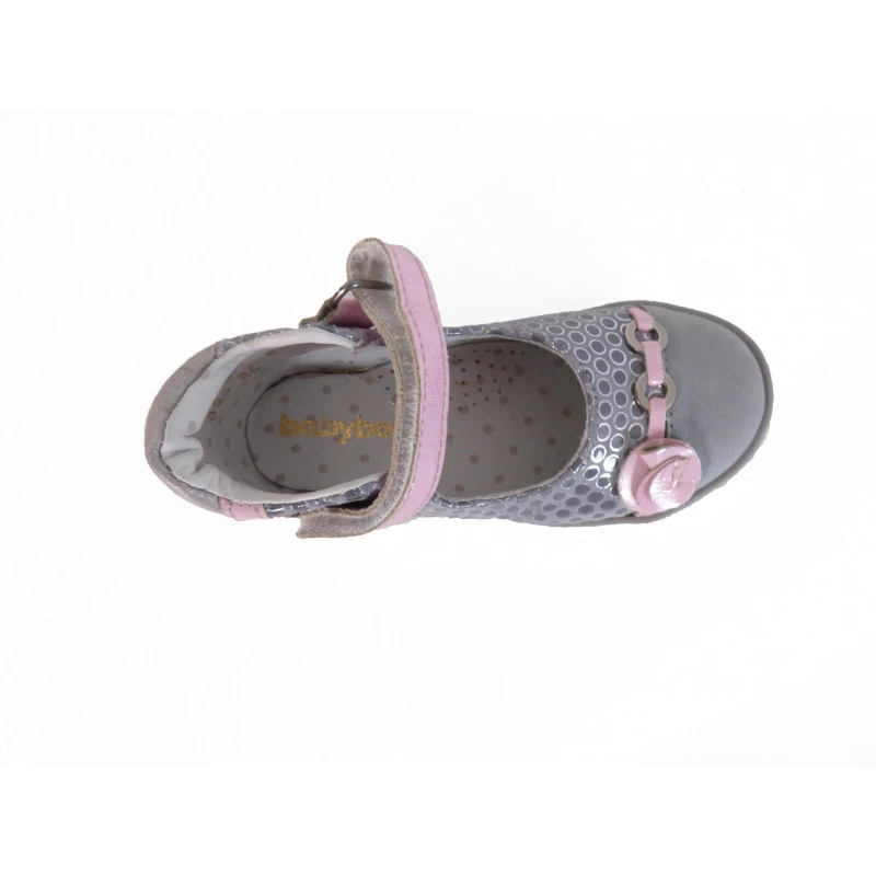 Chausures Babybotte Ouverte En Cuir Fille – Image 3