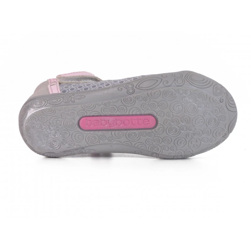 Chausures Babybotte Ouverte En Cuir Fille – Image 4