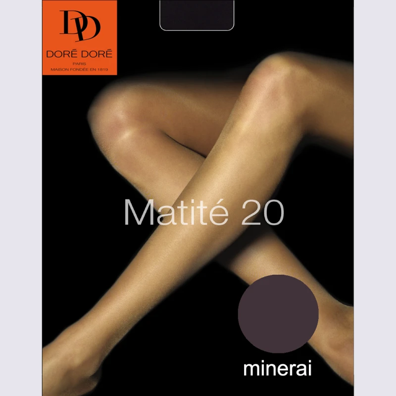 Collants Doré Doré, Collants 20D Femme Minerai