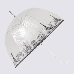 Parapluie Cloche Isotoner, Parapluie Cloche Transparent Femme Pvc/mon Paris