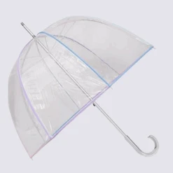 Parapluie Cloche Isotoner, Parapluie Cloche Transparent Femme Pvc/pastel