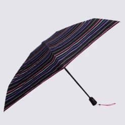 Parapluie Isotoner, Parapluie Automatique Motif Rayure Pastel