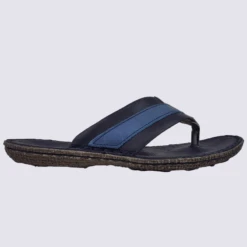 Entre-doigts Arima, Entre-doigts Confortables Homme En Cuir Marine Gris Jean