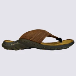 Entre-doigts Josef Seibel, Entre-doigts Homme En Cuir Noisette