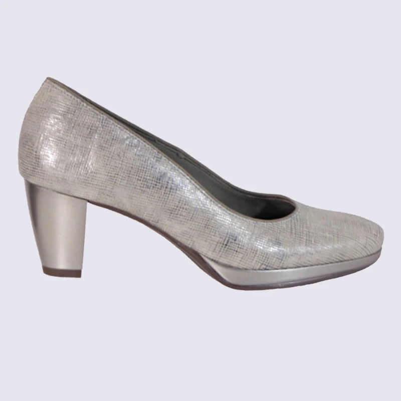 Escarpins Ara, Escarpins Tendances Femme En Cuir Gris