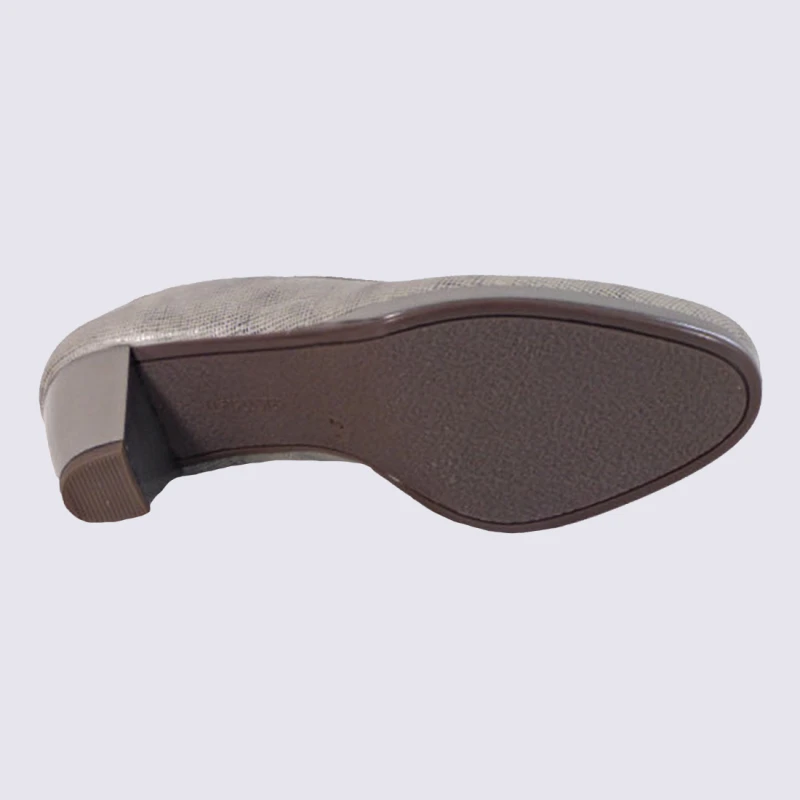 Escarpins Ara, Escarpins Tendances Femme En Cuir Gris – Image 4