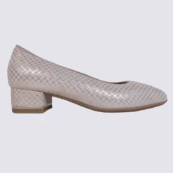 Escarpins Ara Poudre Argenté Tendance Et Confort