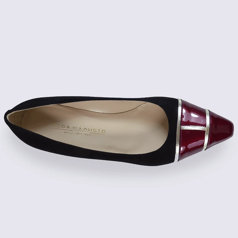 Escarpins En Cuir Moda Di Fausto Chic – Image 3