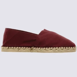Espadrilles Made In France, Espadrilles En Toile De Coton Bordeaux
