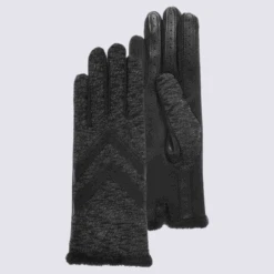 Gants Isotoner, Gants Doublés Femme En Tissu Recyclé Imprimé