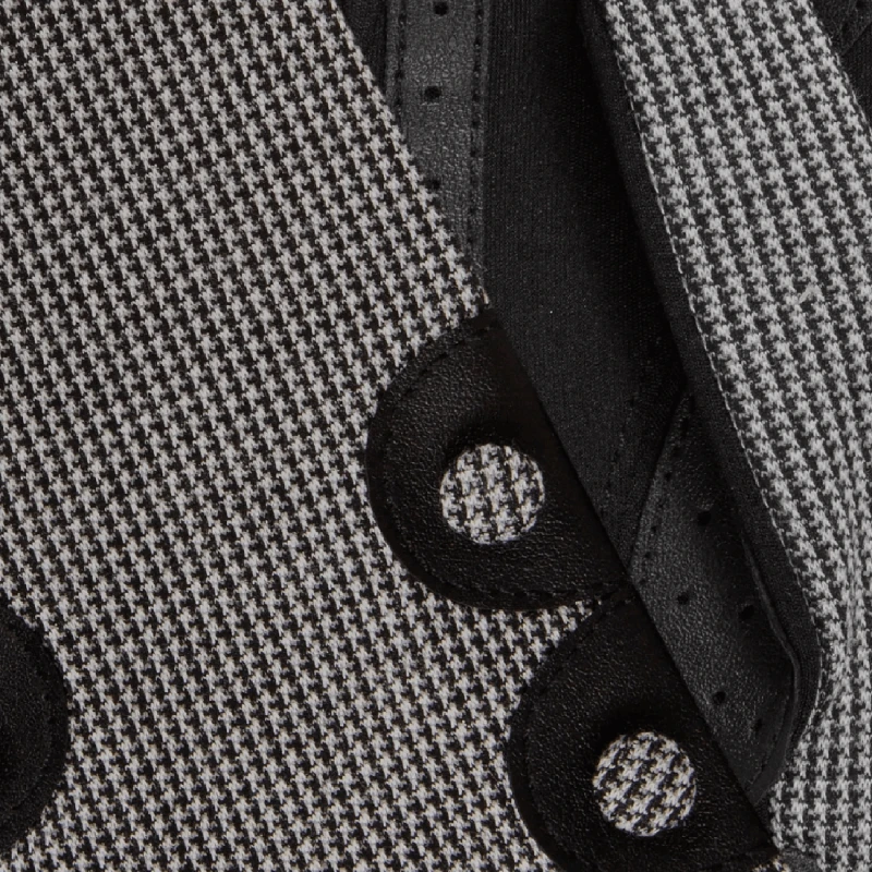 Gants Isotoner, Gants Tactiles Femme Imprimé Pied De Poule Noir – Image 2