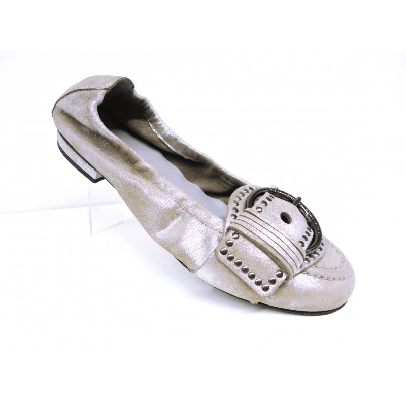 K&S Ballerine 71 91590 Taupe Argent