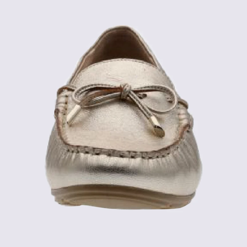 Mocassins Ara, Mocassins élégants Et Confortables Femme En Cuir Platine – Image 2