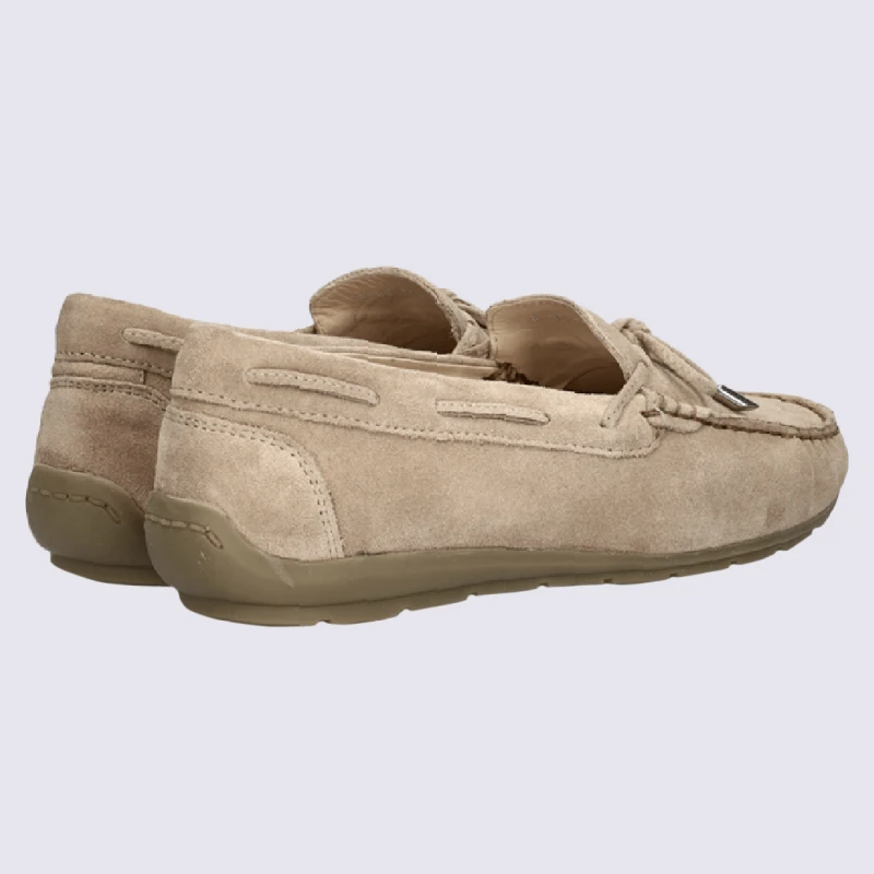 Mocassins Ara, Mocassins élégants Et Confortables Femme En Cuir Velours Beige – Image 4