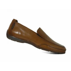Mocassins Pour Homme Mephisto En Cuir Noisette