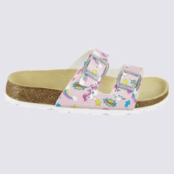 Mules Ă Motif Licorne Rose Superfit