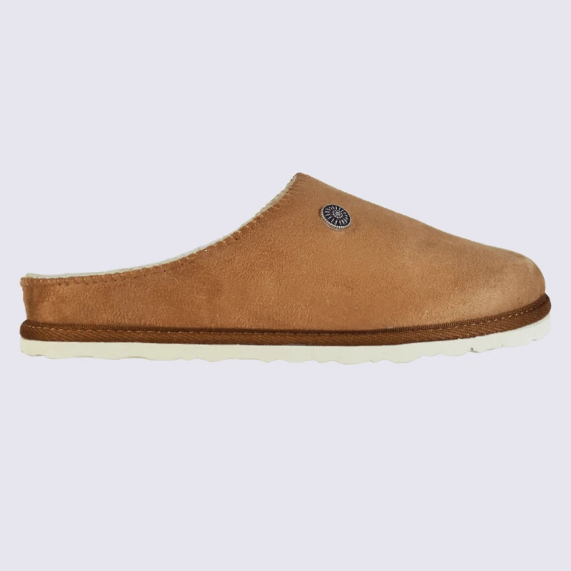Mules Ara, Mules Fourrées D'hiver Pour Femme Camel